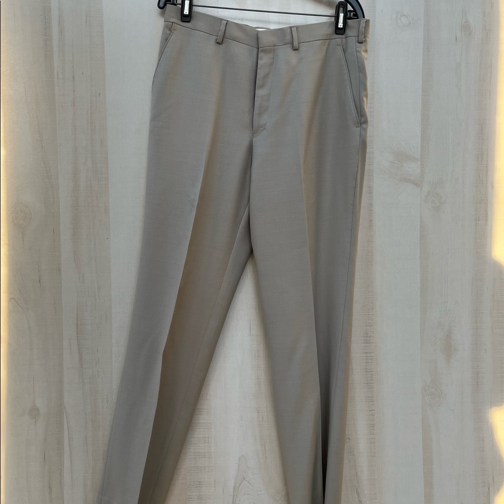 Joseph slim fit (Jos A. Bank) pant 32 with lots of room in hem. 100% soft wool